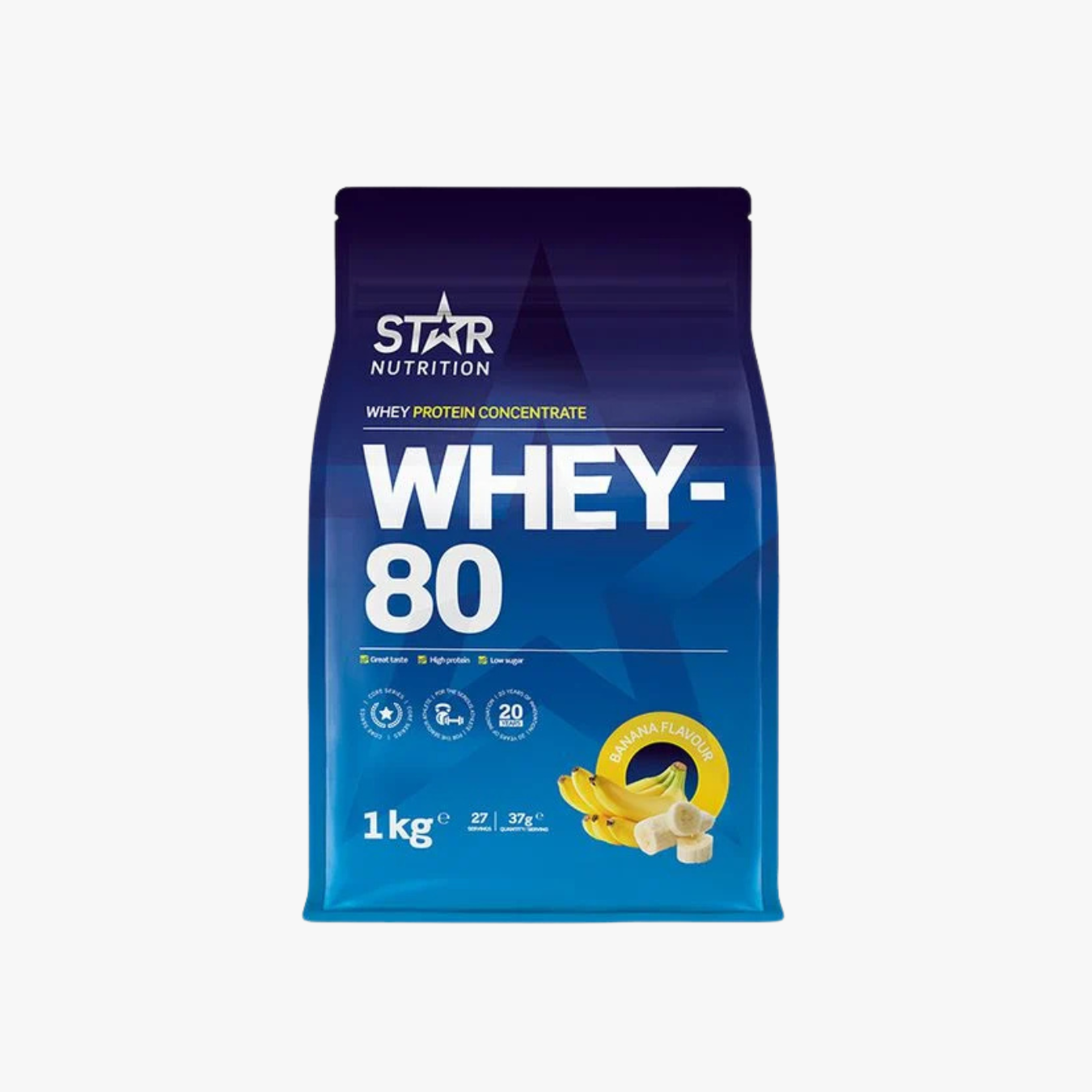 Whey-80 1000 g - Heraproteiinijauhe